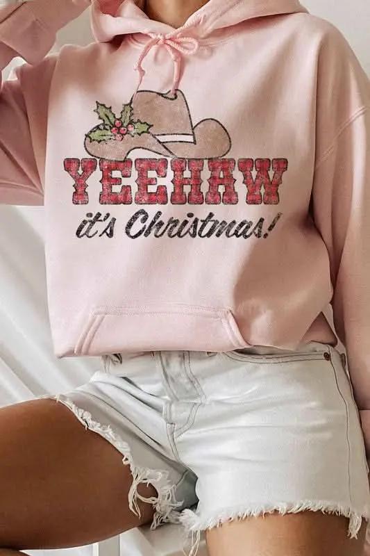 YEEHAW COUNTRY CHRISTMAS HOODIE PLUS SIZE - Love Salve